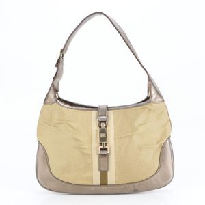 Gucci Jackie Leather Shoulder Bag Shoulder One Shoulder Gold Tote